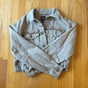 Light brown, Carmel denim jacket
